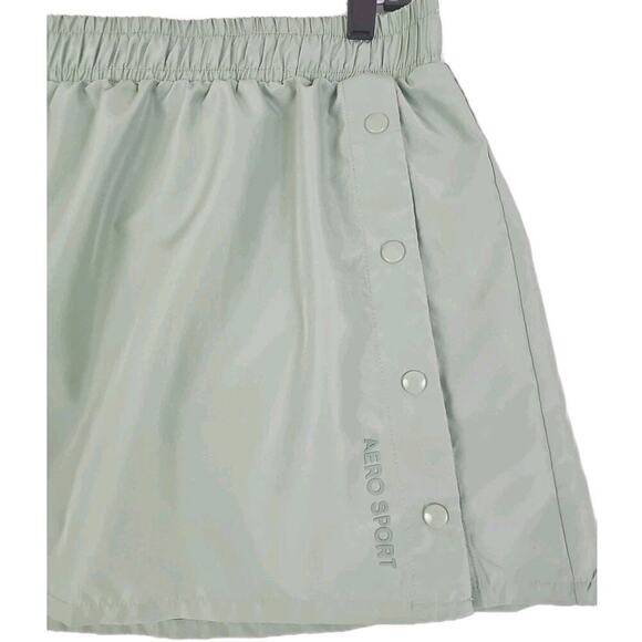 Aeropostale ~Woman Size M~ Light Green Tennis Golf Skort Mini Skirt w/Logo. - Picture 6 of 10